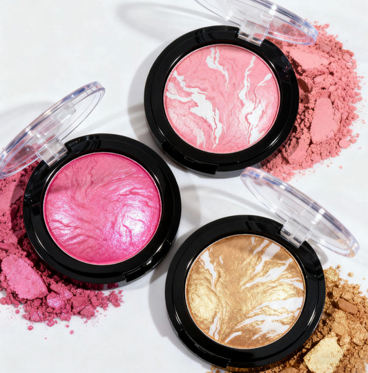 Baked Shimmer Blush Palette