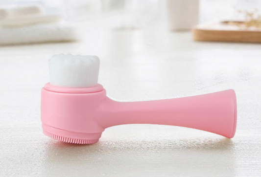 2-in-1 Silicone Facial Cleansing Brush & Headband Set